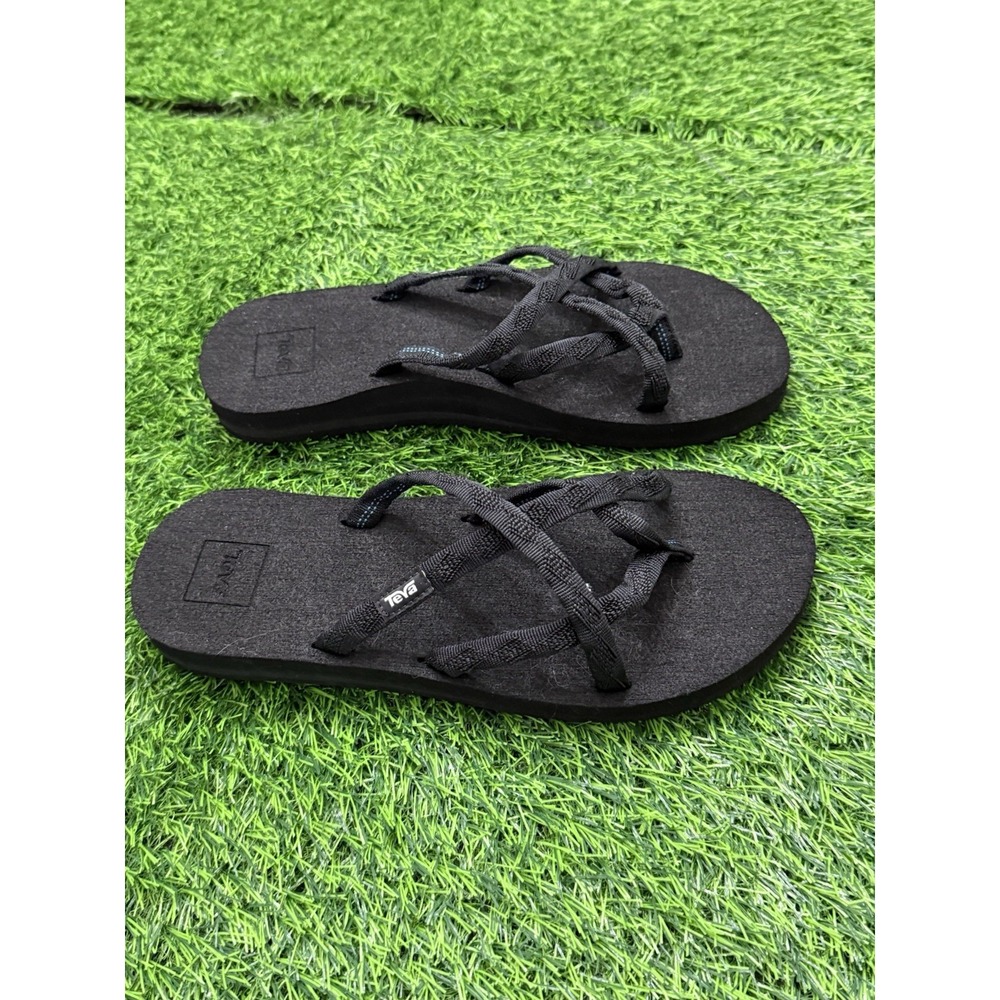 Teva Black Women’s Strappy Foam Sandals